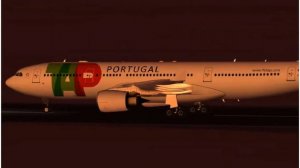 A 332 TAP Take off LEMD FSX