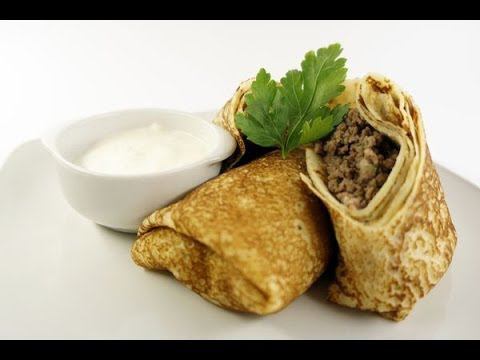 Фаршированные блинчики / Лучший рецепт фаршированных блинов.