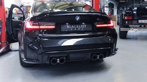 BMW M3 G80 M4 G82 2021 OPF Akrapovic Exhaust Slip-On Sound, Pops & Bangs