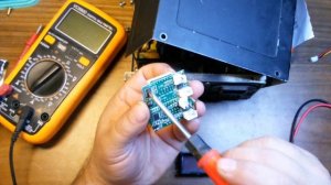 Лабораторный блок питания , новый вольтметр  - амперметр.