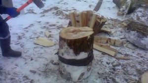 Приспособа для колки дров