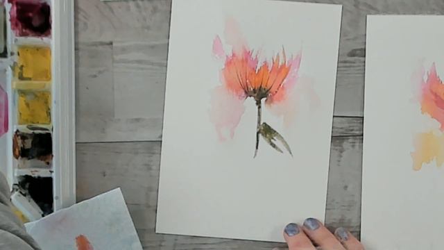 "How to Paint Loose Watercolor Flowers — Even If You're a Beginner!" смотреть онлайн