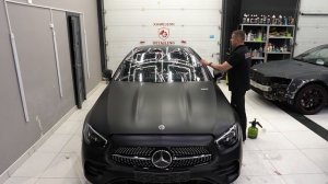 Инструкция по оклейке лобового стекла брони пленкой