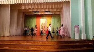 Юный новгородец. Посвящение в танцоры. Первое выступление младшей группы ансамбля.