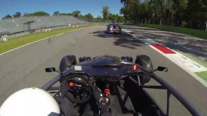 Ariel Atom vs world of Porsche, 458 speciale @ Monza