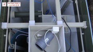 Монтаж септика Эко гранд 5пр зимой