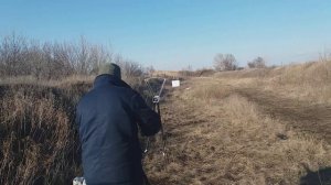 Браунинг Авто 5.Крупная дробь.Разные пыжи.