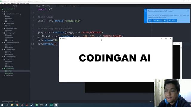 [Belajar OpenCV with Python] #9 Threshold