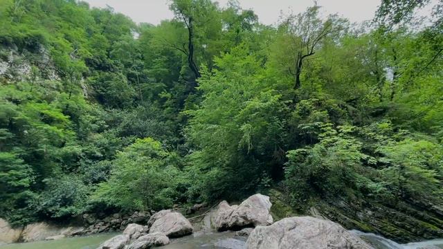 Агурский водопад. Сочи 2021