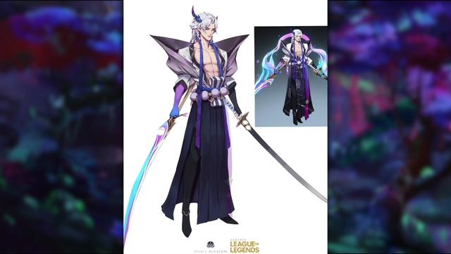 "Духовные узы": создание иллюстраций Духа цветения Ёнэ| League of Legends смотреть онлайн