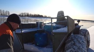 КАРАКАТ ОХОТНИК ПО ПЕРВОМУ СНЕГУ / СЕВЕРНЫЙ КРАЙ / ДЕРЕВЕНСКИЙ БЫТ.