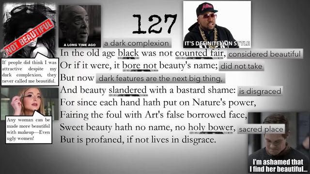 Line by Line: Shakespeare's Sonnet 127 смотреть онлайн