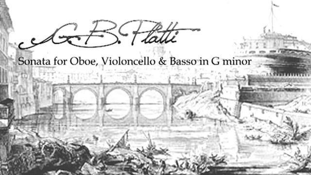 G.B. Platti - Sonata per Oboe, Violoncello e Basso in G minor. Ensemble Cordia