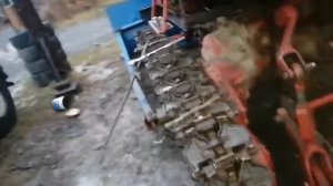 КтЗ Т-70с меняем пальцы на гусеницах от ДТ-75 пальцы и ещё по мелочам советы