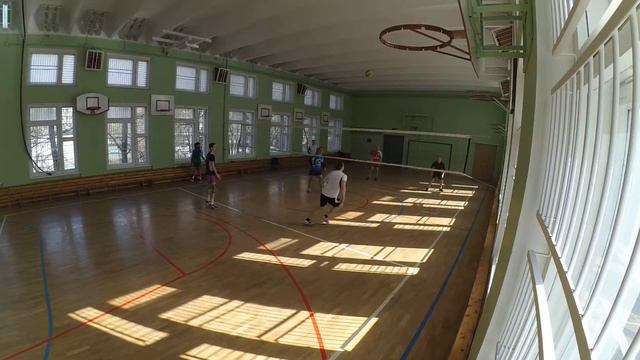Волейбол в гимназии 1543. 30 апреля 2017 года. Часть 2. смотреть онлайн