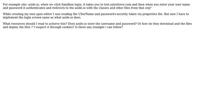 Salesforce: How to implement redirect login with Java + AngularJS? смотреть онлайн