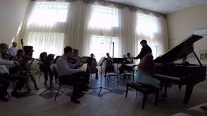 Беркович концерт n.2 для фортепиано с оркестром ч.3 до мажор (фортепиано Васильченко Мария)