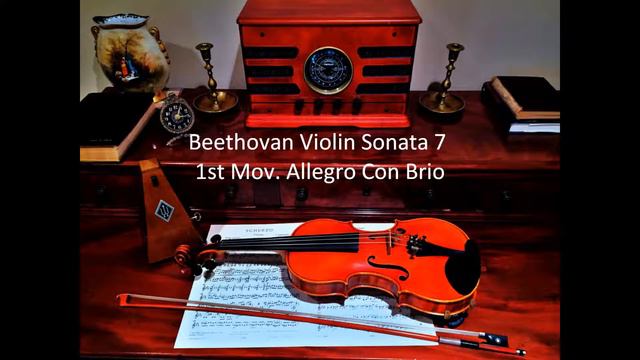 Beethoven Allegro Con Brio for Violin & Piano смотреть онлайн