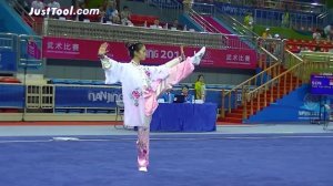 Nanjing 2014 Youth Wushu Tournament - Wushu (Taolu) - Women's Taijiquan (Tai Chi Chuan) - 2nd Place