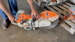 Stihl TS800 Concrete Saw