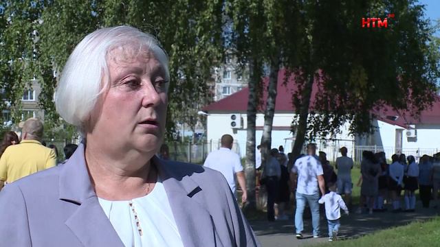 Луховский лицей встретил День Знаний.