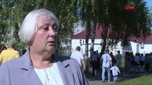 Луховский лицей встретил День Знаний.
