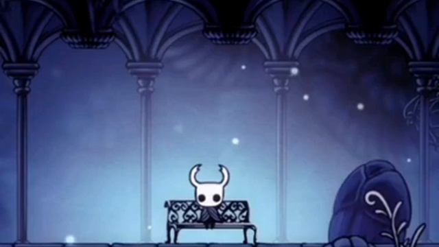 Hollow knight скамейка