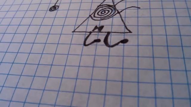 Как нарисовать загипнотезироново билла шифра/сайфера из Гравити Фолз смотреть онлайн