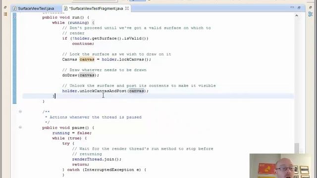 Week 4 - Android Games Programming (CSC2021) - Drawing Bitmaps to a Surface Demo смотреть онлайн