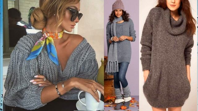 ШИКАРНЫЕ ВЯЗАННЫЕ ВЕЩИ ДЛЯ ЖЕНЩИН смотреть онлайн