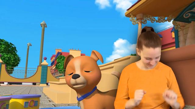 Бинго песня | Поиграем с ДжоДжо | Banana Cartoon Russian - Sign Language смотреть онлайн