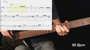 "DANGEROUS" by David Guetta - BASS Cover + Tabs