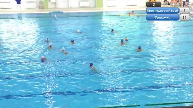 Первенство России по водному поло среди девушек до 14 лет. Тур 1. День 4 смотреть онлайн