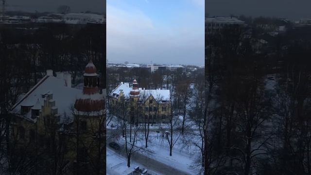 Смотровая площадка на крепости в Таллине