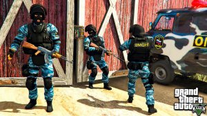 ОМОН ШТУРМУЕТ НАРКОКАРТЕЛЬ С ОПАСНЫМИ БАНДИТАМИ В ГТА 5 МОДЫ! ОБЗОР МОДА В GTA 5! ИГРЫ ВИДЕО MODS