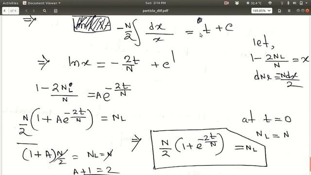 Particle Diffusion from a box using monte carlo simulation : Theory, Code, Gnuplot Visualization. смотреть онлайн