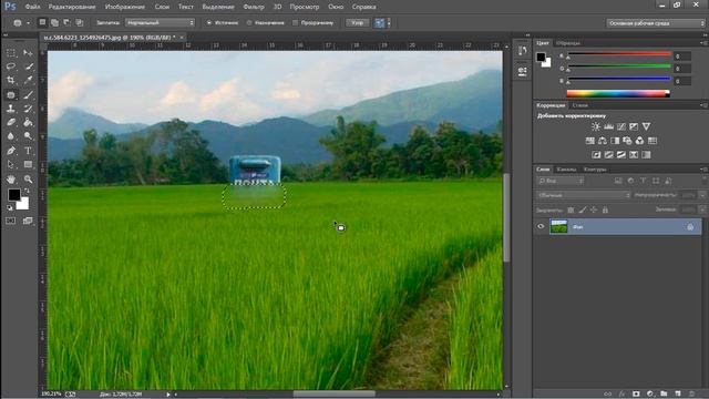 Уроки фотошопа №6 Как убрать не нужный объект с картинки или фотографии в фотошопе часть 2 смотреть онлайн