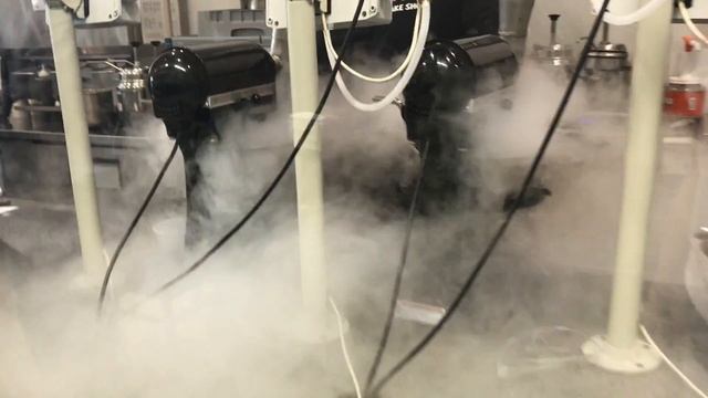 новинка/мороженое с паром