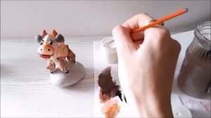 ПОДЕЛКИ ИЗ РАКУШЕК. СИМВОЛ 2021 .? БЫЧОК СВОИМИ РУКАМИ. 2 РАЗНЫХ ВАРИАНТА. ДЕКОР ИЗ РАКУШЕК