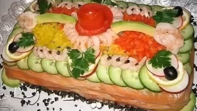 Нарезка на праздничный стол! смотреть онлайн