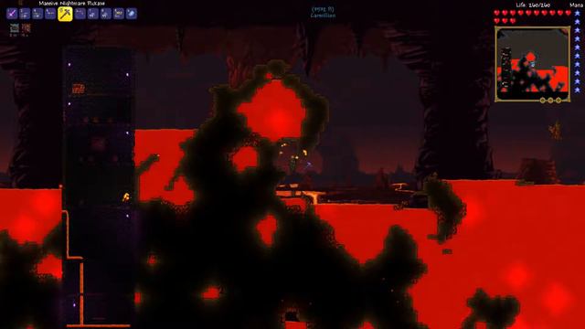 Terraria Expert World Playthrough Part 40: Lava Pickaxe смотреть онлайн