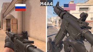AMERICAN CS2 vs RUSSIAN STANDOFF 2 Comparison
