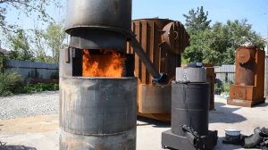 мусоросжигательная печь непрерывного действия