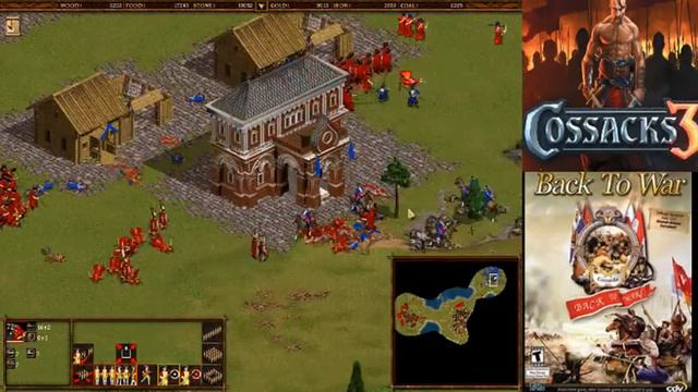 Cossacks Single mission: Three Nations