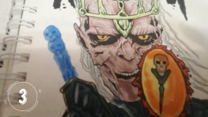 Как рисовать персонажей мультиков / Кощей / Баба Яга /Чебурашка / Змей Горыныч.