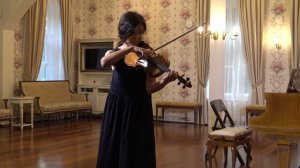 Bach - Sonata for Violin Solo No1in G Minor - Elizaveta Zacharova (4k)