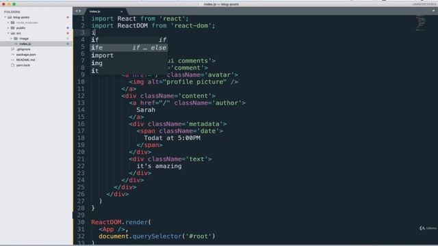 Specifying The Image - React Js tutorial ( Lecture 14 ) смотреть онлайн