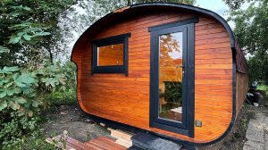 ОБАЛДЕННАЯ БАНЯ 4х5,5 МЕТРА. ДЫШИМ ПРАВИЛЬНО. КВАДРО ОВАЛ ОТ BOCHKY. ПЕЧЬ КАМИН COMETA VEGA WINDOW