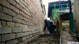 Ремонт кирпичной кладки, ремонт швов цоколя 2