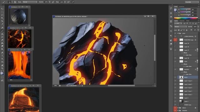 ✅Como ??????? LAVA ?en Digital Parte 2 de 2 / Photoshop смотреть онлайн